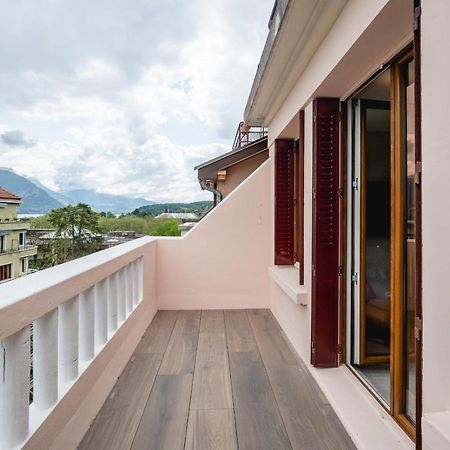 Le Nid Du Favre I - Charming Studio With Stunning Lake View Annecy Eksteriør billede